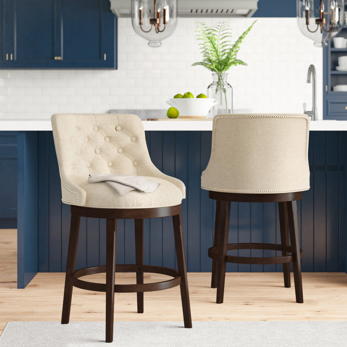 Three Posts Papillion Swivel Counter & Bar Stool & Reviews Wayfair Canada